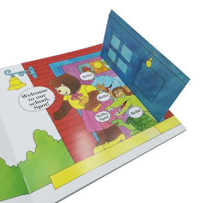 conseil de impression coloré fait sur commande d'enfants du livre 4C d'histoire d'enfants de 300gsm C1S
