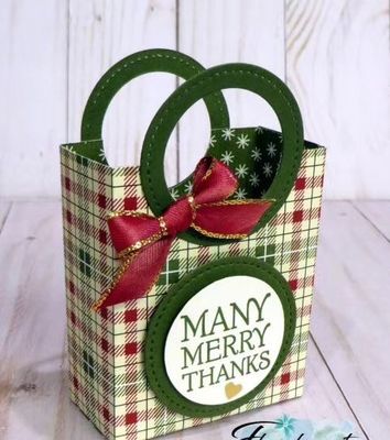 Emballage de cadeau de Noël de la promotion 4C des sacs de transporteur de papier d'emballage de main 157gsm petit